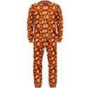 Curvy Geometric Pattern OnePiece Jumpsuit (Men)  View1