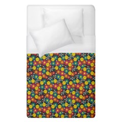 Smile Always Duvet Cover (single Size) by designsbymallika