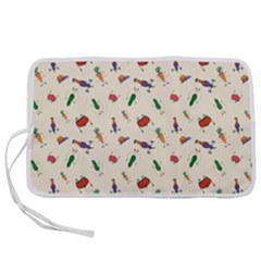 Vegetables Athletes Pen Storage Case (l) by SychEva