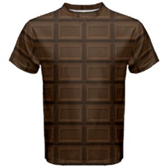 Milk Chocolate Men s Cotton Tee by goljakoff