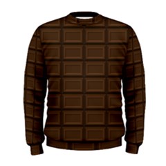 Milk Chocolate Men s Sweatshirt by goljakoff