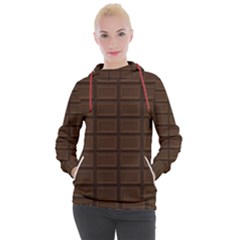 Milk Chocolate Women s Hooded Pullover by goljakoff