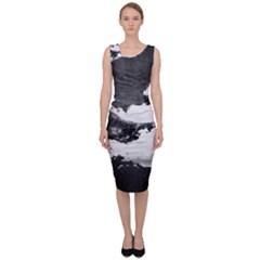 Whale Dream Sleeveless Pencil Dress by goljakoff