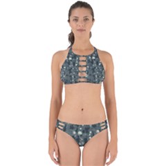 Abstract Texture Surface Print Perfectly Cut Out Bikini Set by dflcprintsclothing