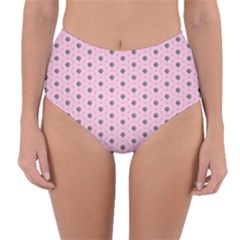 Sweet Sweets Reversible High-waist Bikini Bottoms by SychEva