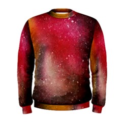 Red And Yellow Drops Men s Sweatshirt by goljakoff