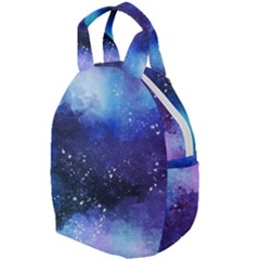 Blue Paint Travel Backpacks by goljakoff