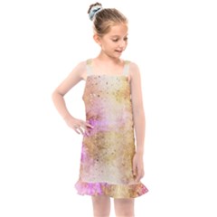 Golden Paint Kids  Overall Dress by goljakoff