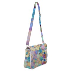 Tiles Cbdoilprincess Eb49aa06-f1b9-412e-836d-30c28dd8f7d9 Shoulder Bag With Back Zipper