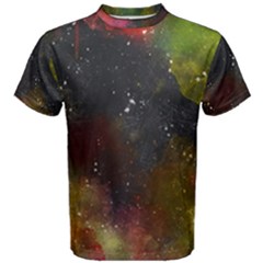 Abstract Paint Drops Men s Cotton Tee by goljakoff