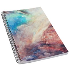 Abstract Galaxy Paint 5 5  X 8 5  Notebook by goljakoff