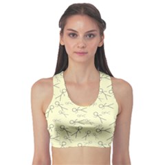 Little Men In Yellow Sports Bra by JustToWear