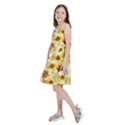 Lonely flower populated Kids  Skater Dress View2