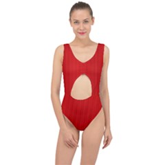 Zappwaits Center Cut Out Swimsuit by zappwaits