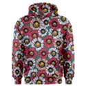 Daisy Colorfull Seamless Pattern Men s Overhead Hoodie View1