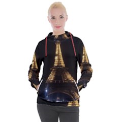 Tour Eiffel Paris Nuit Women s Hooded Pullover by kcreatif