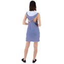 Cool Grey Racer Back Hoodie Dress View2