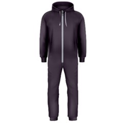 Graphite Grey Hooded Jumpsuit (men)  by FabChoice