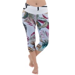 Spring/ Summer 2021 Lightweight Velour Capri Yoga Leggings by tracikcollection