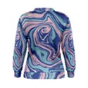 Vector Vivid Marble Pattern 10 Women s Sweatshirt View2