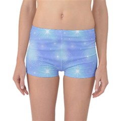 Heavenly Flowers Reversible Boyleg Bikini Bottoms by SychEva