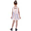 Marble stains  Kids  Cross Back Dress View2