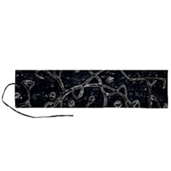 Abstract Surface Artwork Roll Up Canvas Pencil Holder (l) by dflcprintsclothing