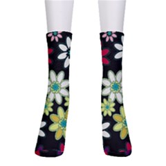 Flowerpower Men s Crew Socks