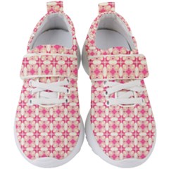 Pink-shabby-chic Kids  Velcro Strap Shoes by PollyParadise