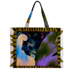 Jungle Lion Zipper Mini Tote Bag by LW41021