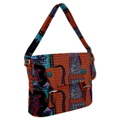 Cats Buckle Messenger Bag by LW41021