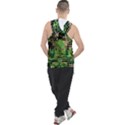 Peacocks And Pyramids Men s Sleeveless Hoodie View2