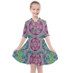 Crown Kids  All Frills Chiffon Dress by LW323