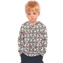 Multicolored Texture Print Pattern Kids  Overhead Hoodie by dflcprintsclothing