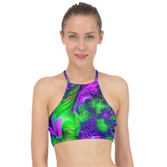 Feathery Winds Racer Front Bikini Top by LW323