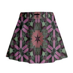 Tropical Island Mini Flare Skirt by LW323