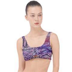 Mixed Media Leaves The Little Details Bikini Top