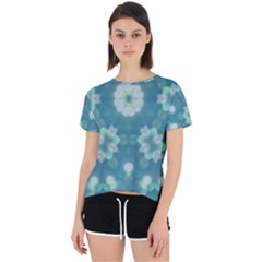 Softpetals Open Back Sport Tee by LW323