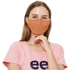 Amber Glow Fitted Cloth Face Mask (adult) by FabChoice