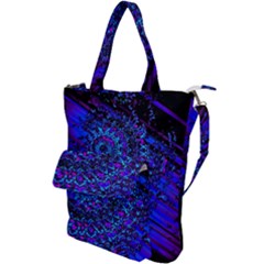 Uv Mandala Shoulder Tote Bag by MRNStudios