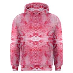 Pink Marbling Ornate Men s Overhead Hoodie by kaleidomarblingart