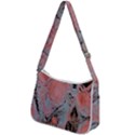 Pink Arabesque Zip Up Shoulder Bag View2