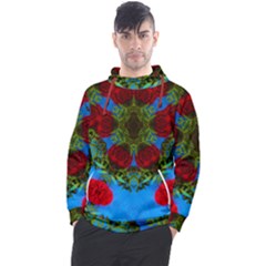 Rosette Men s Pullover Hoodie by LW323