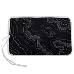 Black Topography Pen Storage Case (s) by goljakoff