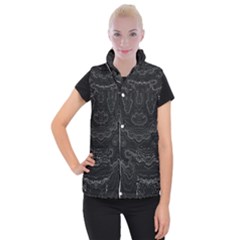 Topography Women s Button Up Vest by goljakoff