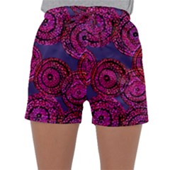 Unusual Circles  Abstraction Sleepwear Shorts by SychEva