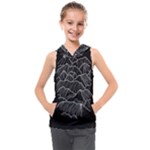 Black mountain Kids  Sleeveless Hoodie