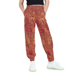 Animalprintfnl1 Kids  Elastic Waist Pants