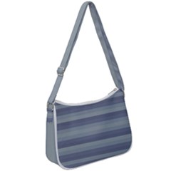 Linear Cold Print Design Zip Up Shoulder Bag by dflcprintsclothing