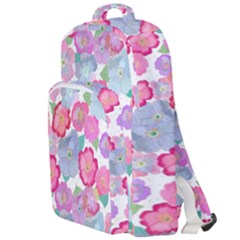 Bright, Joyful Flowers Double Compartment Backpack by SychEva